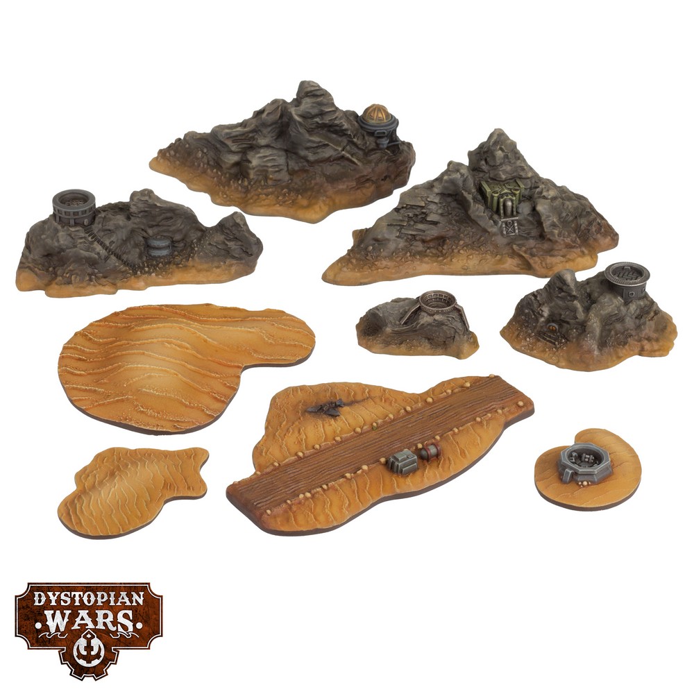 GAME STATE Singapore Dystopian Wars Islands and Archipelagos Set
