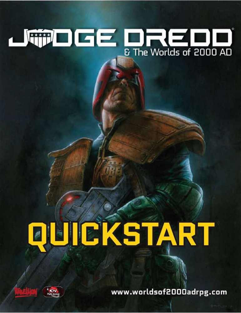 Judge Dredd and the worlds of 2000AD Rolelaying Game