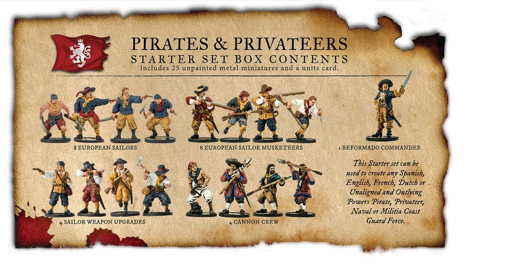 Pirates and Privateers Nationality Set