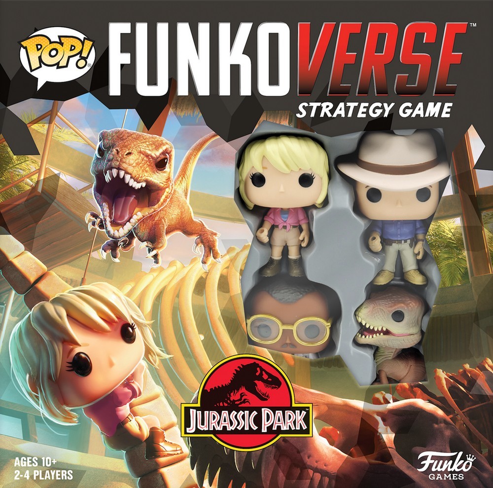 Jurassic Park 100 - Strategy Game 4-Pack POP! Funkoverse