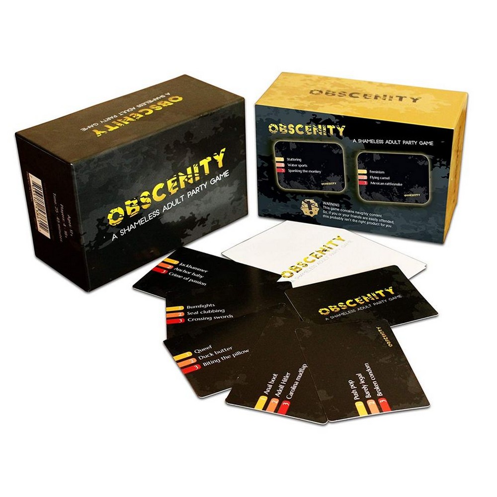 Obscenity: A Shameless Adult Party Game