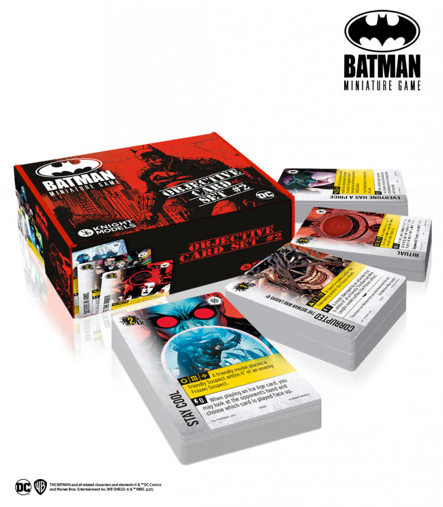 Batman Miniatures Game Objective Card Set 2