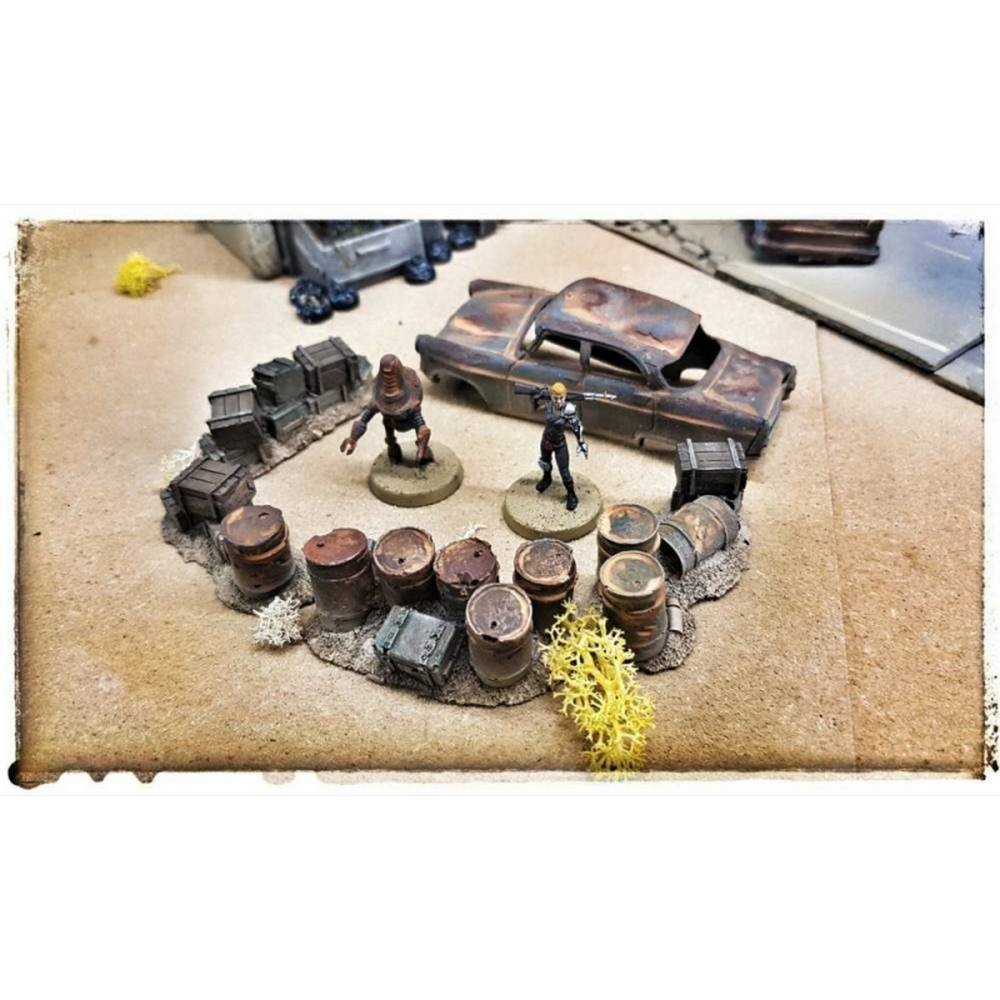 Scrap Supply Set with Bases