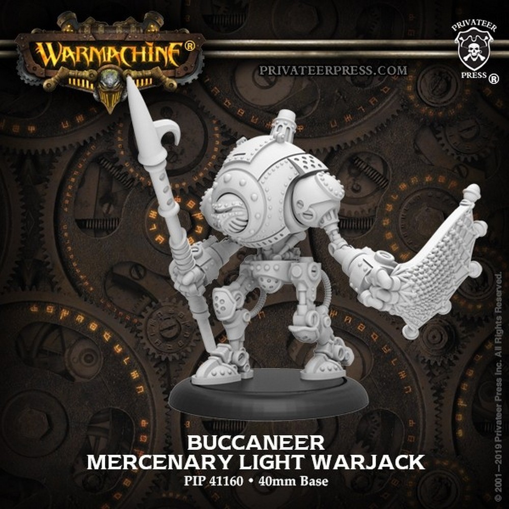 Privateer Press Warmachine Mercenaries Buccaneer Light Warjack for sale online 