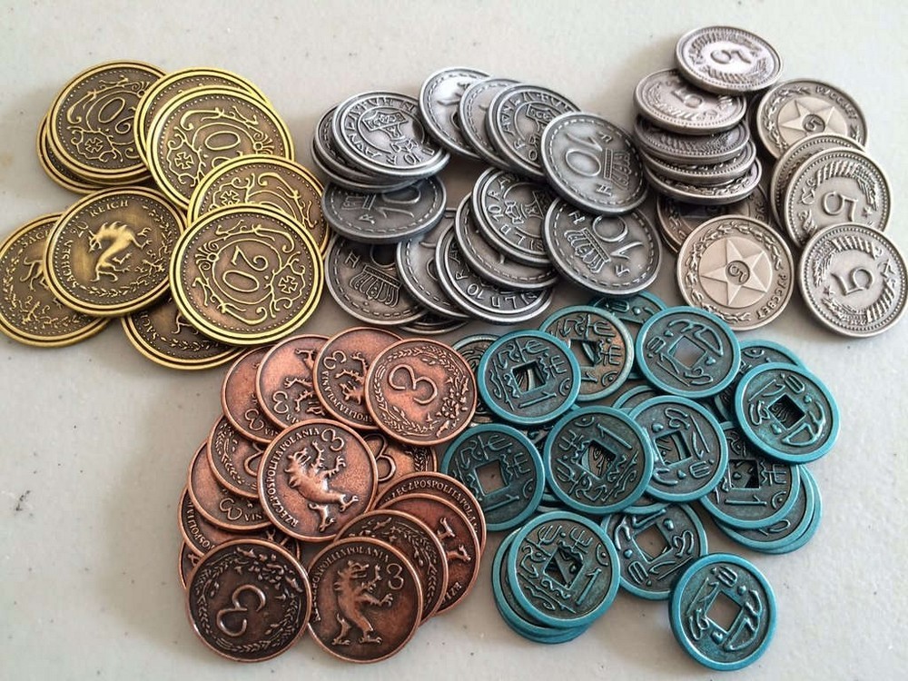Scythe: Metal Coins Accessories