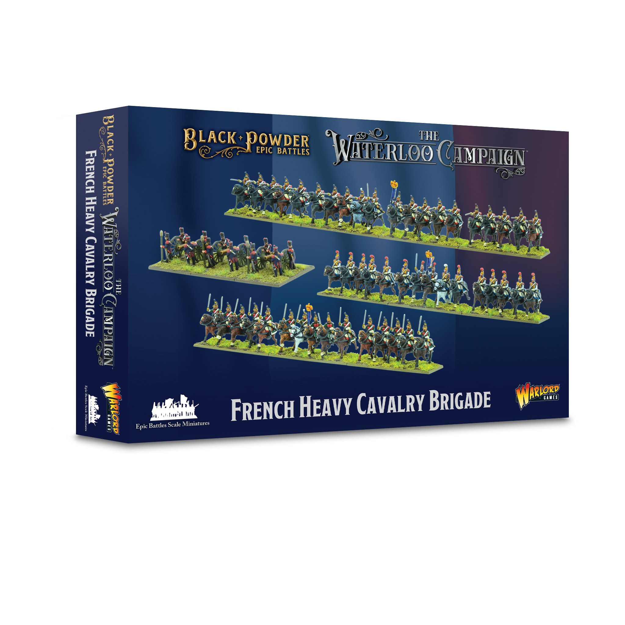 Black Powder Epic Battles: Waterloo - French Heavy Cavalry Brigade