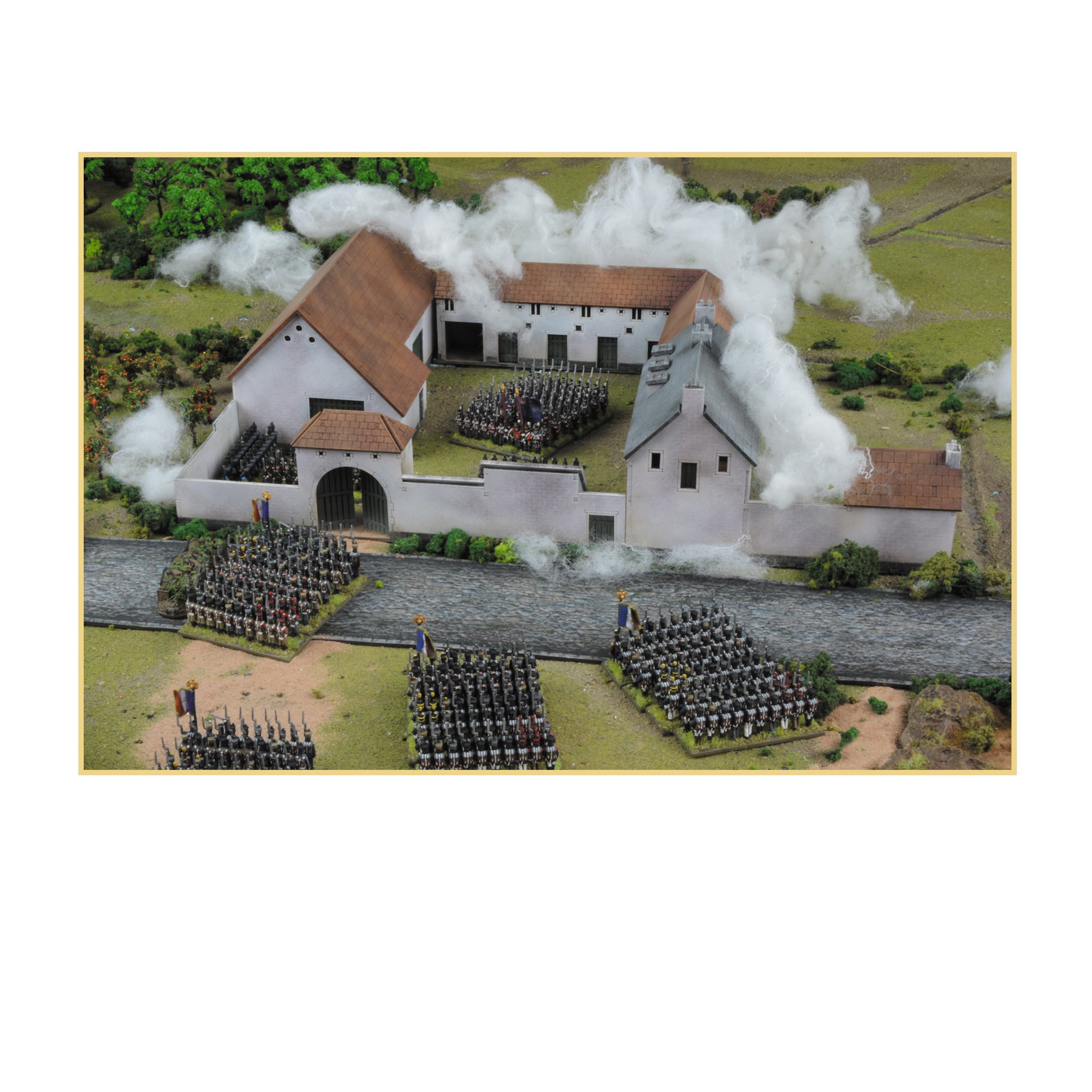 Black Powder Epic Battles: Waterloo - La Haye Sainte Scenery Pack