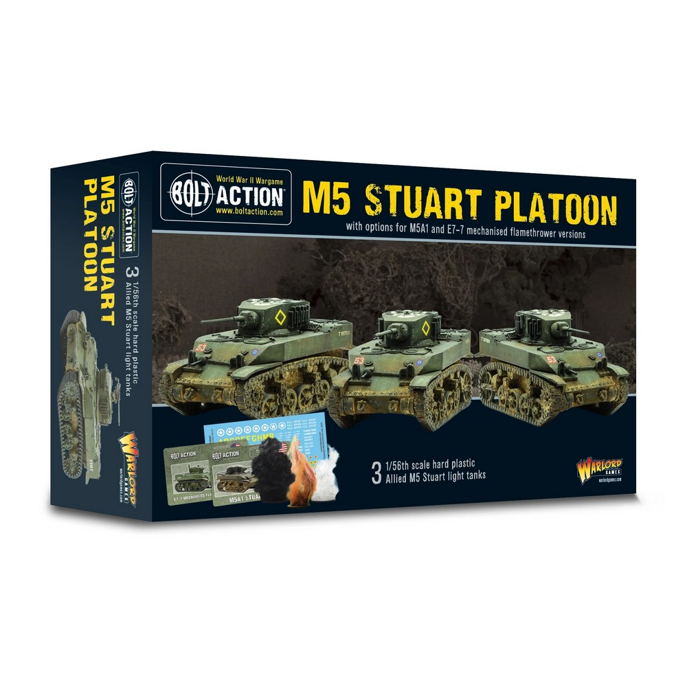 M5 Stuart Platoon